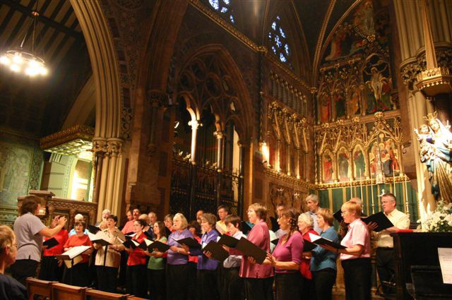 Valentine Singers in All saints Margaret Street